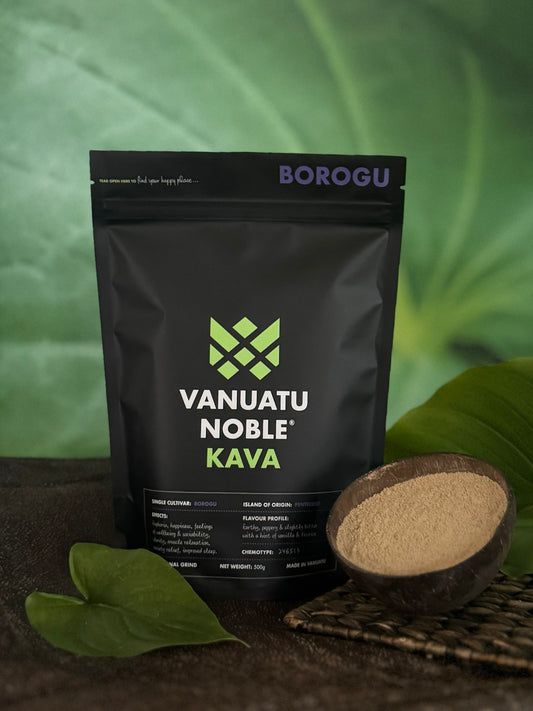 PURE SINGLE ORIGIN VANUATU NOBLE KAVA - Borogu