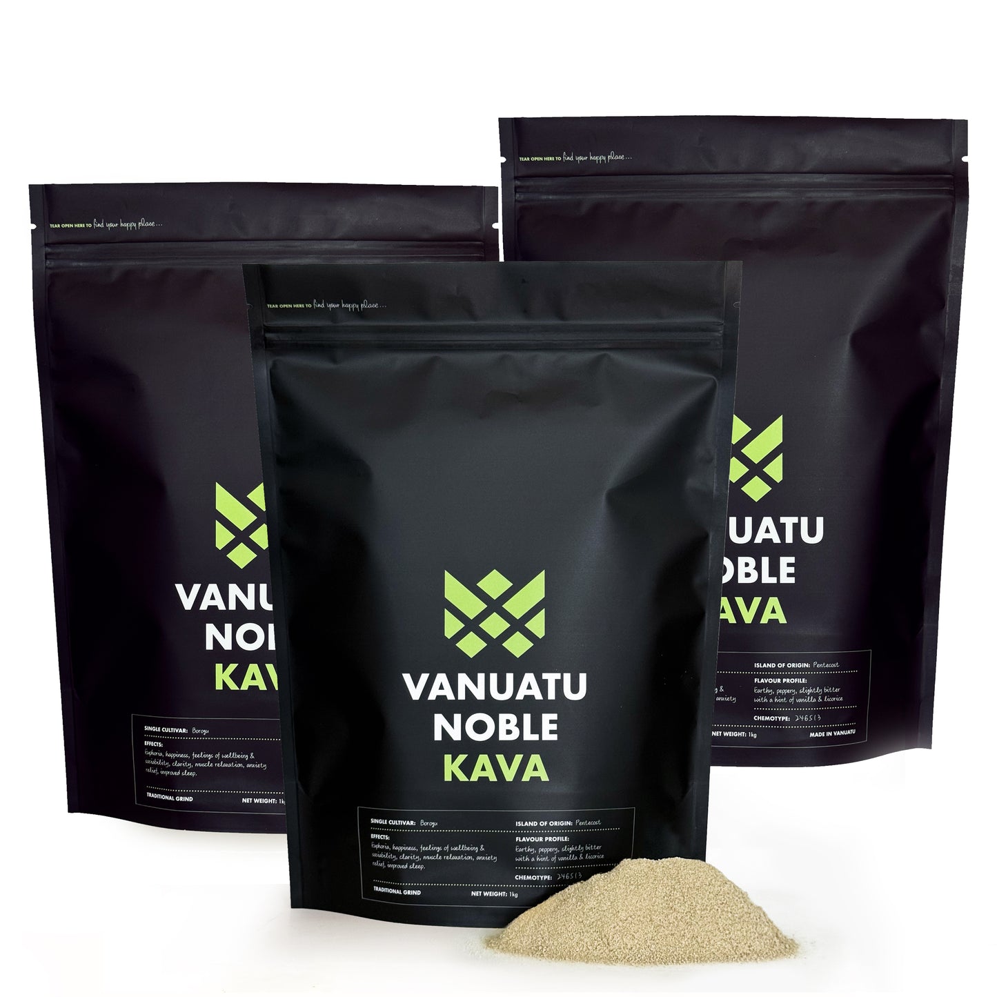 3kg PURE NOBLE KAVA FROM VANUATU