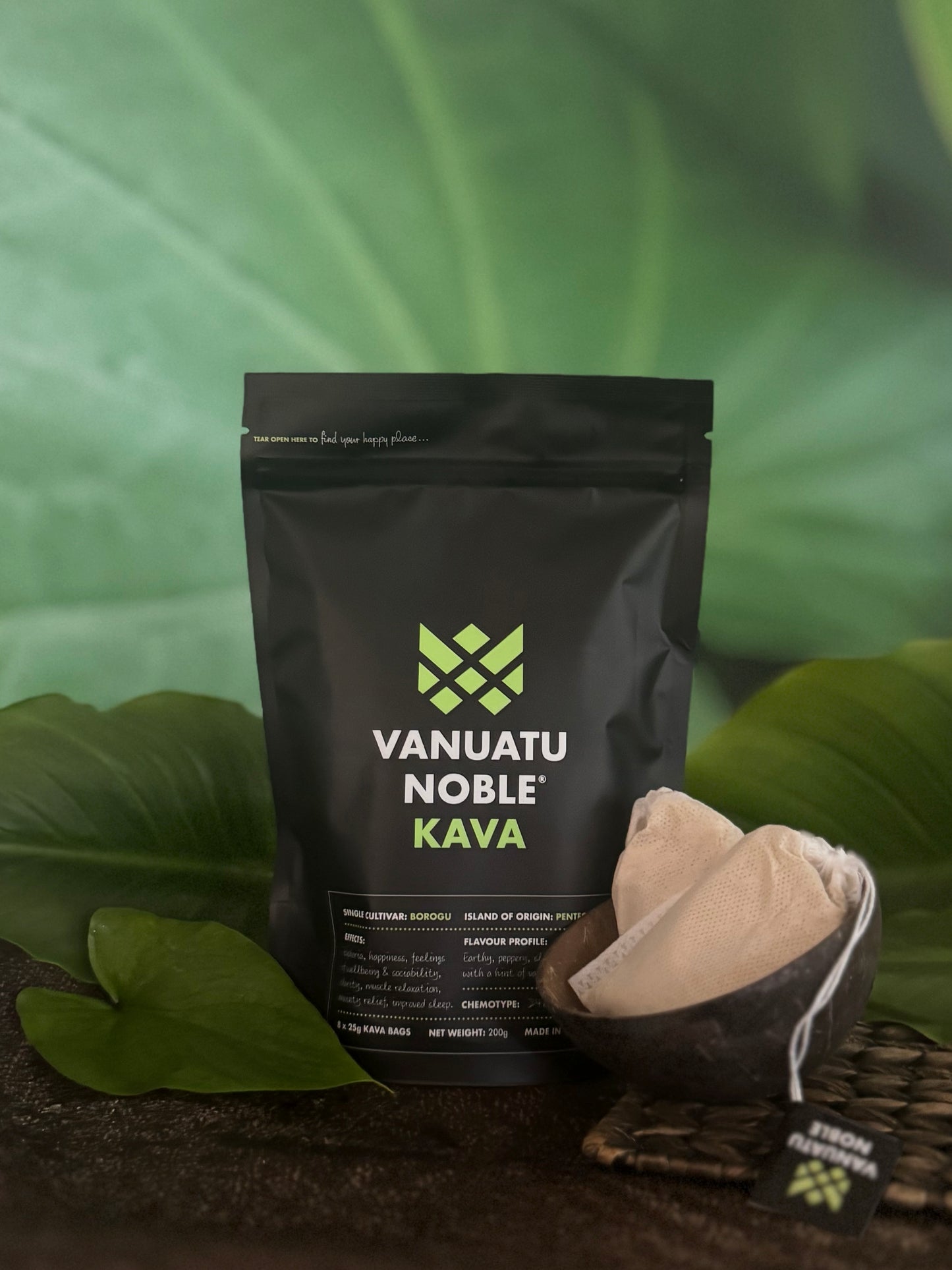 8 x 25g [200g] PURE NOBLE KAVA [Packed For You]