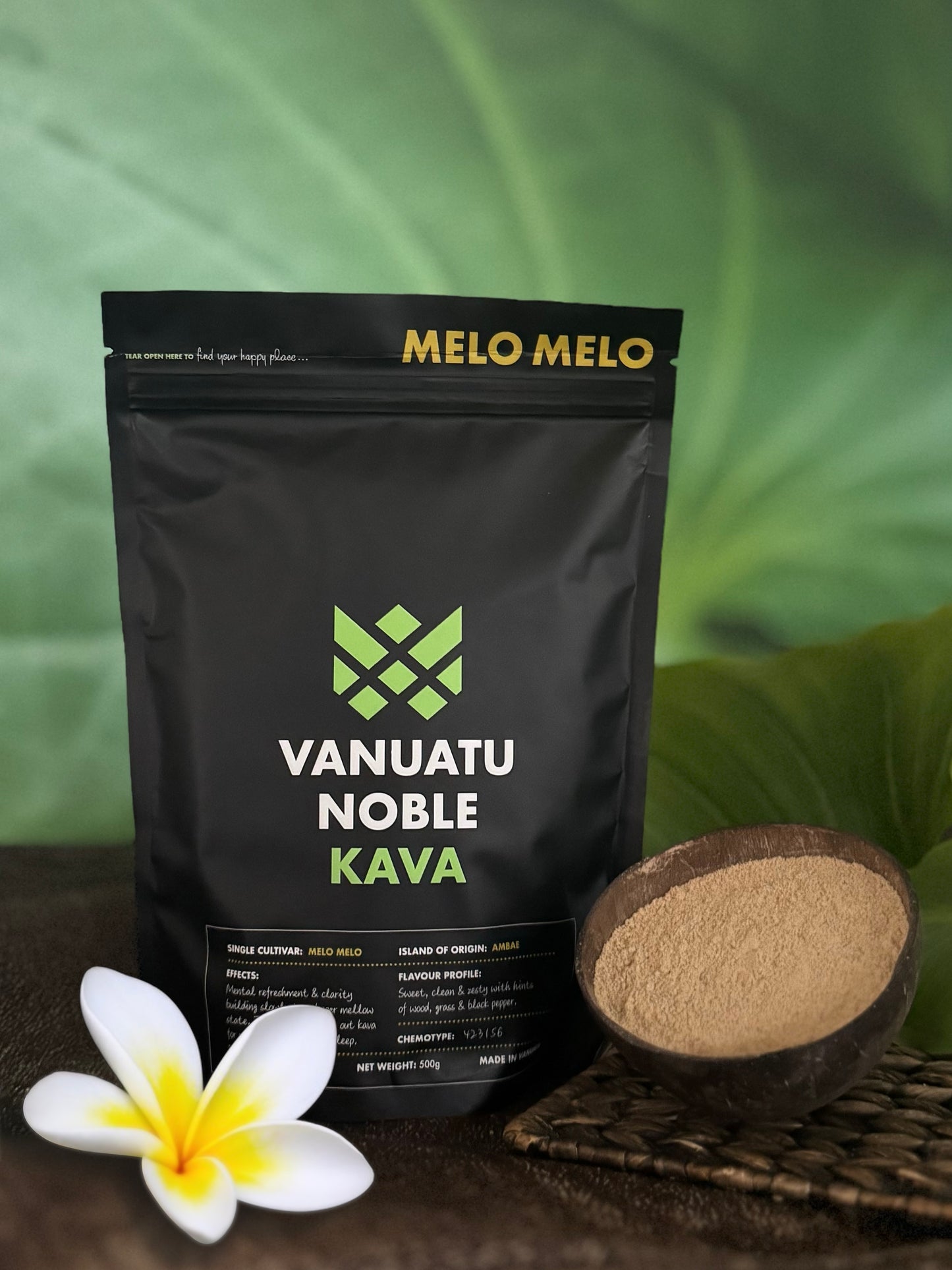 PURE SINGLE ORIGIN VANUATU NOBLE KAVA - Melo Melo