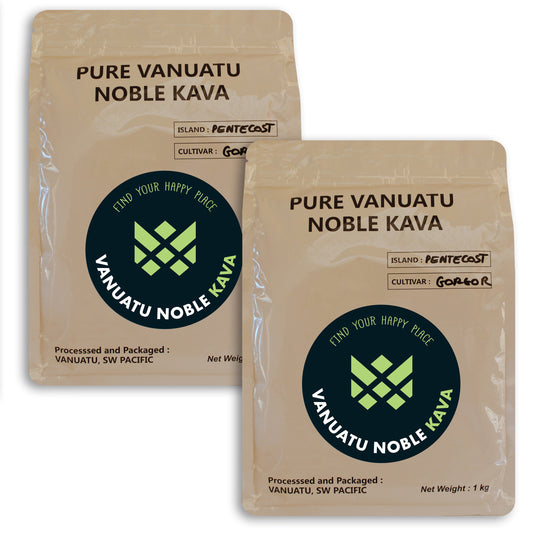 2kg PURE NOBLE KAVA FROM VANUATU - $323 - 15% Discount applied at checkout